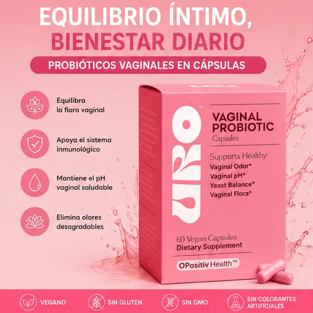 Uro Probióticos | Complemento con Probióticos para el Bienestar Íntimo Femenino