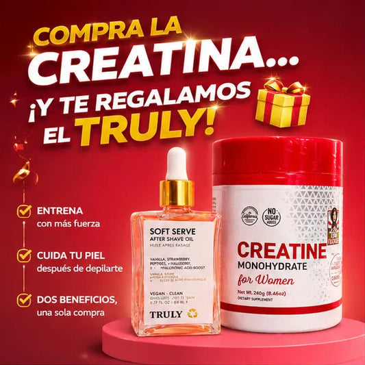 Duo Vitalidad | Creatina + Aceite Corporal Truly