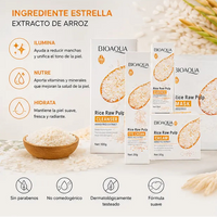 Kit Facial de Arroz | Rutina Completa de Hidratación e Iluminación 3