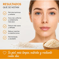 Kit Facial de Arroz | Rutina Completa de Hidratación e Iluminación 4